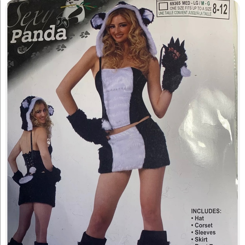 Sexy panda costume Tandy